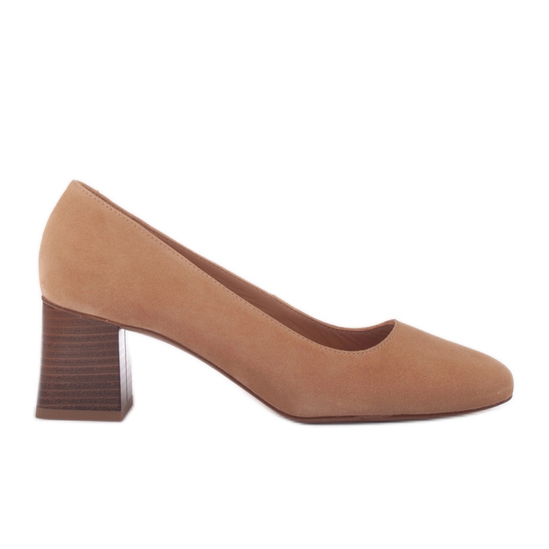 Marco Shoes Zapatos de gamuza beige