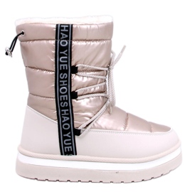 Botas de nieve mujer Archie Beige