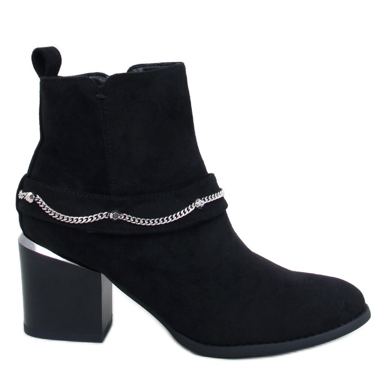 Athing Botines de ante negro