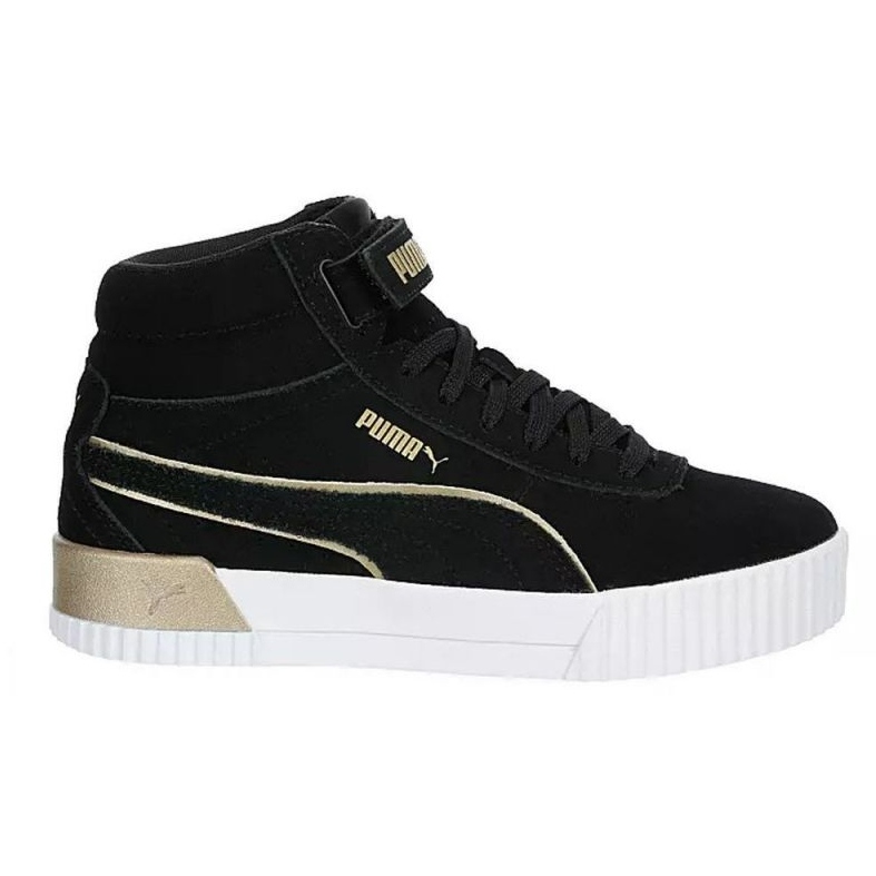 Puma Carina Mid Sd Metal V2 W Zapatillas 384384-01 negro