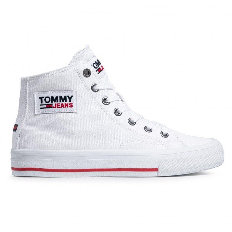 Tommy Hilfiger Zapatillas Tommy Jeans Midcut Vulc M EN0EN01370-YBR blanco