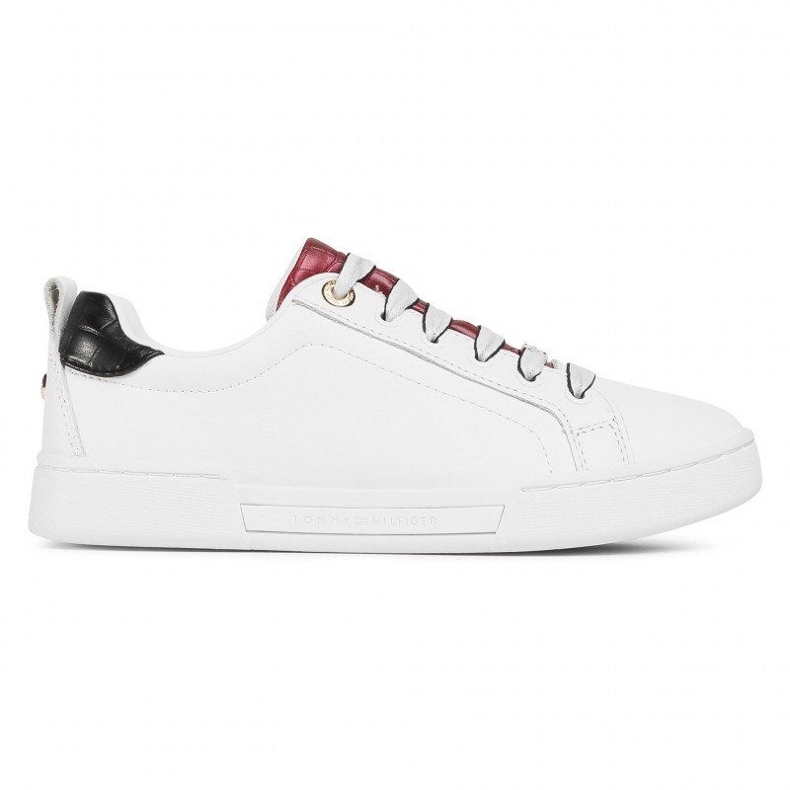 Tommy Hilfiger Branded Outsole Croc Sneaker W FW0FW05214-YBR blanco Tommy Hilfiger Branded Outsole Croc Sneaker W FW0FW05214-YBR blanco
