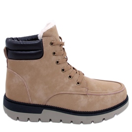 Botas con aislamiento de Germano Camel beige