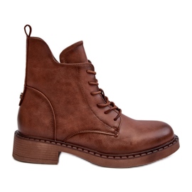 Botas Planas Clásicas Mujer Marrón Ballisa