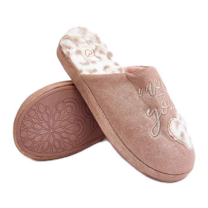 Pantuflas Brillantes Mujer Geraja Rosa rosado
