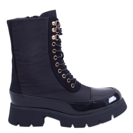 Botas con cordones Merced Negro