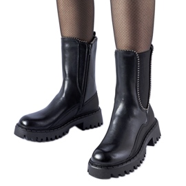Botines Donigala aislados negros Botines Donigala aislados negros