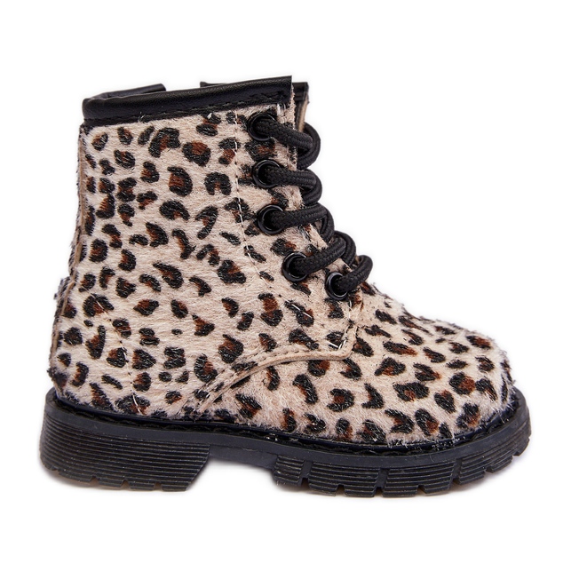 Botas Aislantes Infantiles con Cremallera, Beige Goopy Botas Aislantes Infantiles con Cremallera, Beige Goopy