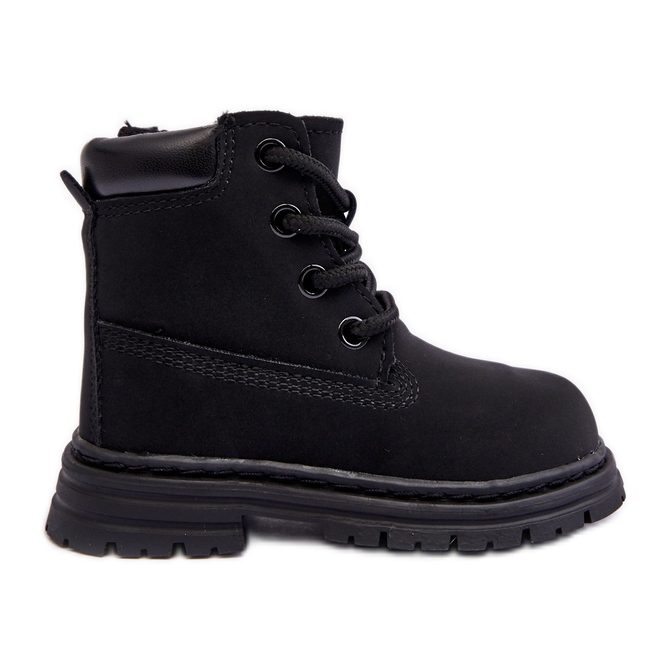 Botas Trapper Infantil Bansi Negras Con Cremallera negro Botas Trapper Infantil Bansi Negras Con Cremallera negro