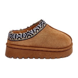 Pantuflas Termicas Infantiles Camel Olivane marrón