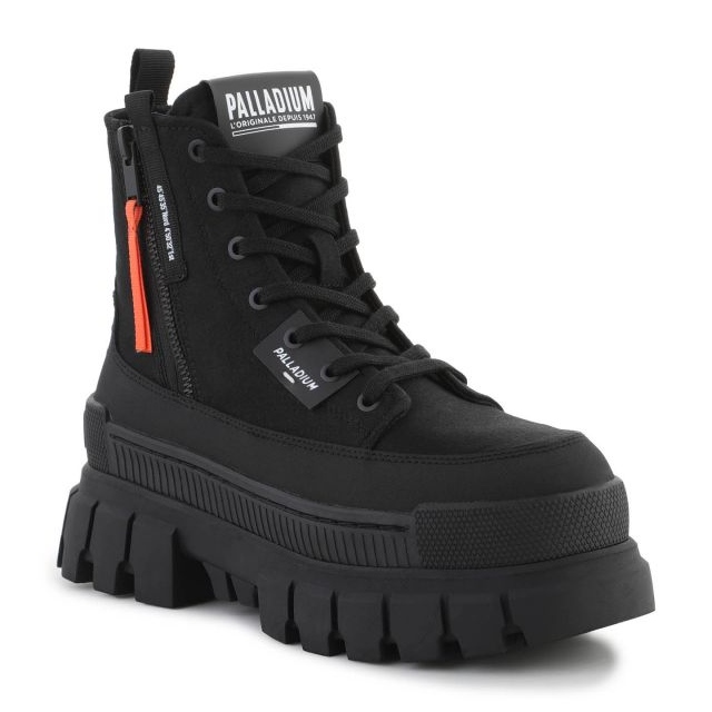 Zapatillas Palladium Revolt Boot Zip Tx W 98860-008 negro