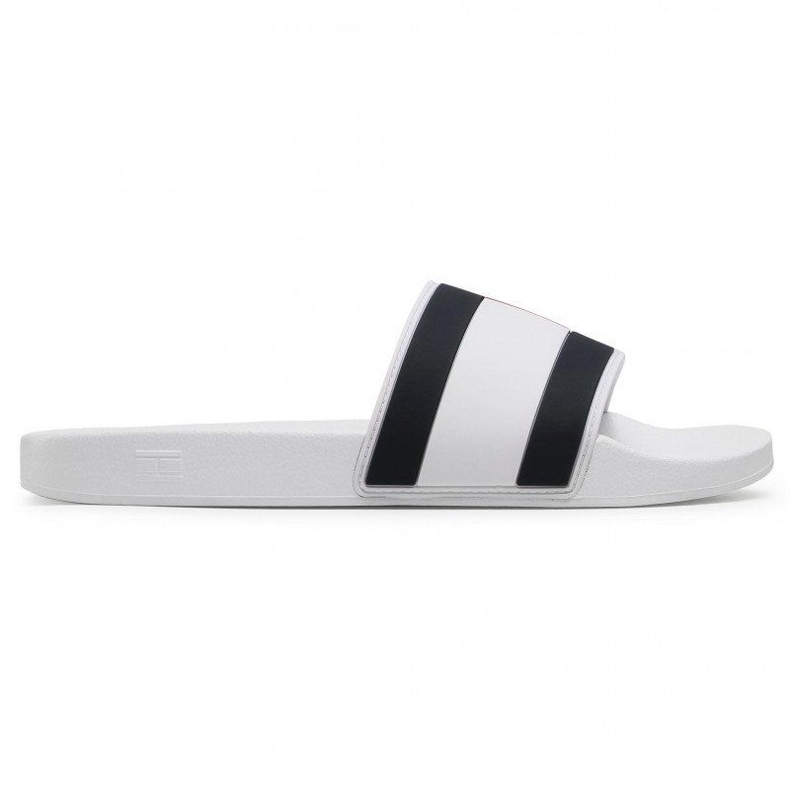 Tommy Hilfiger Chanclas Essential Flag Pool Slide M FM0FM03484-YBR blanco