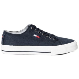 Tommy Hilfiger Zapatillas Tommy Jeans Long Lace Up Vulc M EM0EM00659-C87 azul