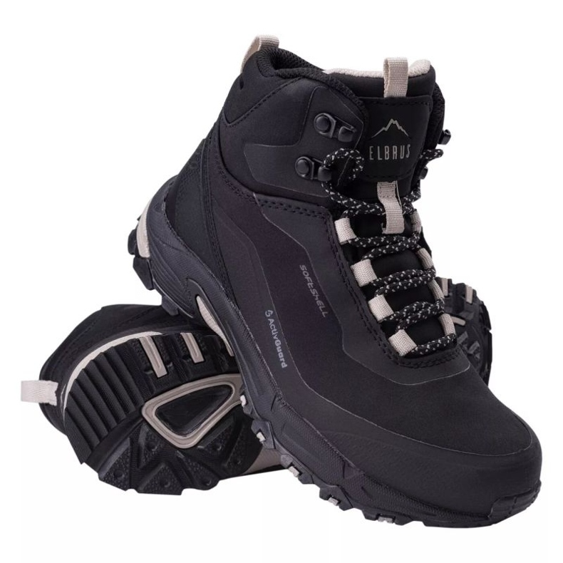 Elbrus Elby Mid Ag zapatos W 92800555444 negro
