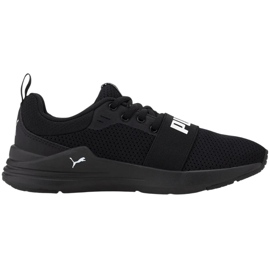 Puma Wired Run Jr. negro 374214 01 zapatillas de niños