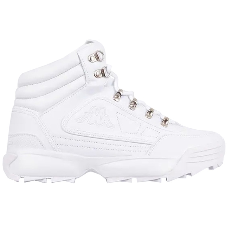Zapatillas de mujer Kappa Shivoo Ice blancas 242968 1010 blanco