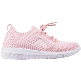 Zapatos de niño Kappa Sneem K rosa y blanco 260967K 2110 rosado