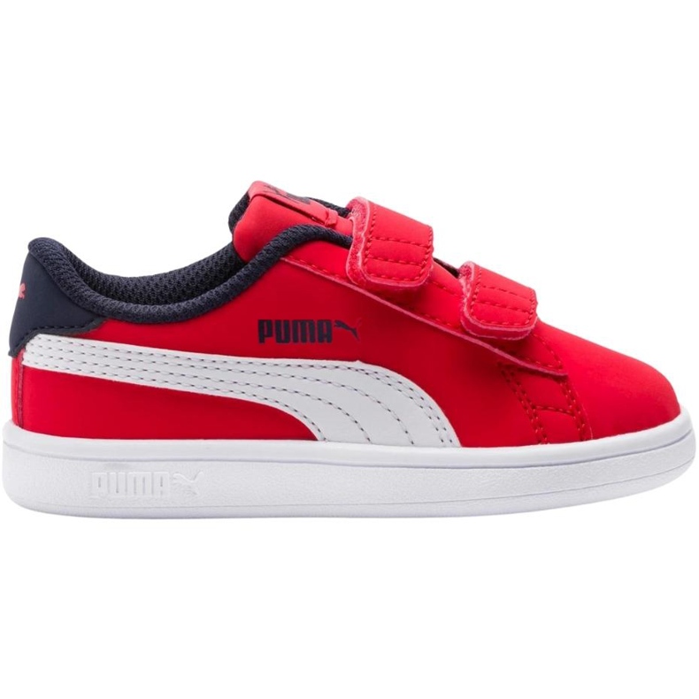 Zapatillas Puma Smash v2 Buck V Ps High Risk R rojo 365183 07