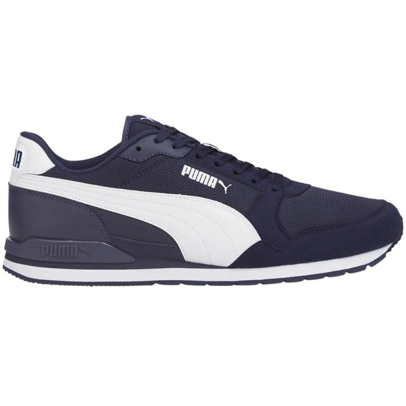 Zapatillas de hombre Puma St Runner v3 Mesh azul marino 384640 02