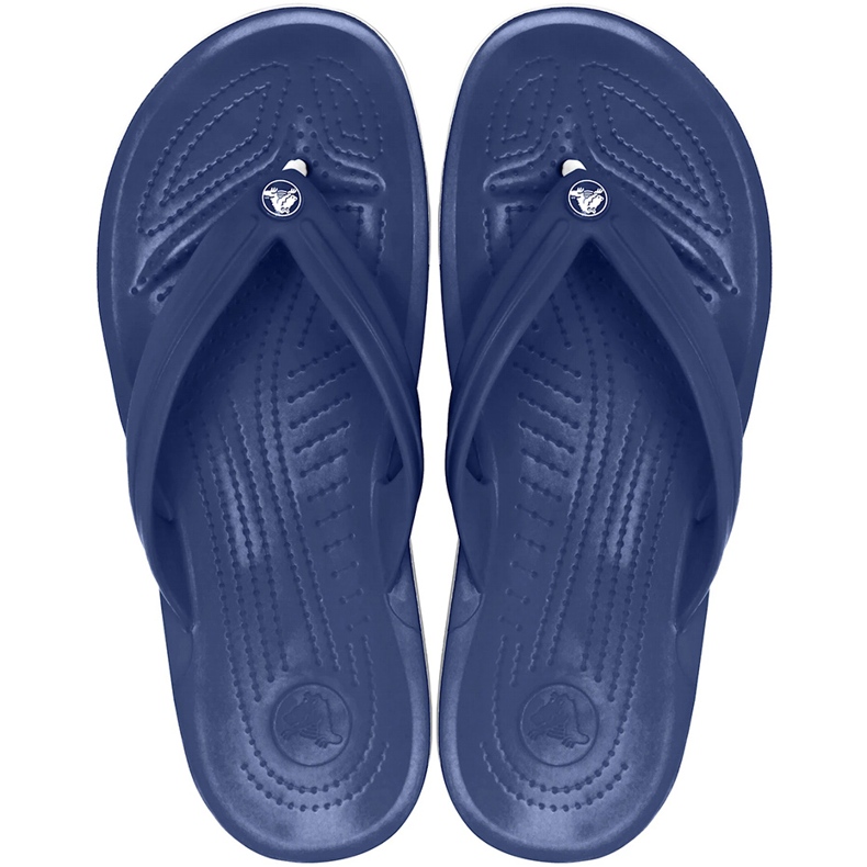 Chanclas Crocs Crocband Flip para mujer, azul marino 11033 410