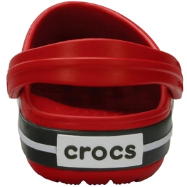 Crocs Kids Crocband Clog zuecos para niños rojo-gris 207006 6IB