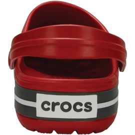 Zuecos Crocs Crocband Clog rojo-gris 11016 6EN