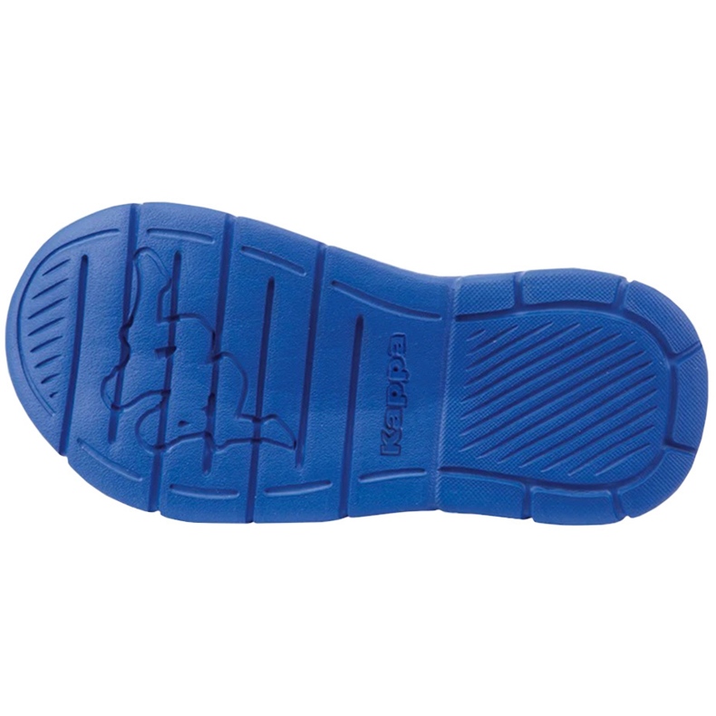 Sandalias infantil Kappa Kana Mf azul-verde-negro 260886MFK 6011