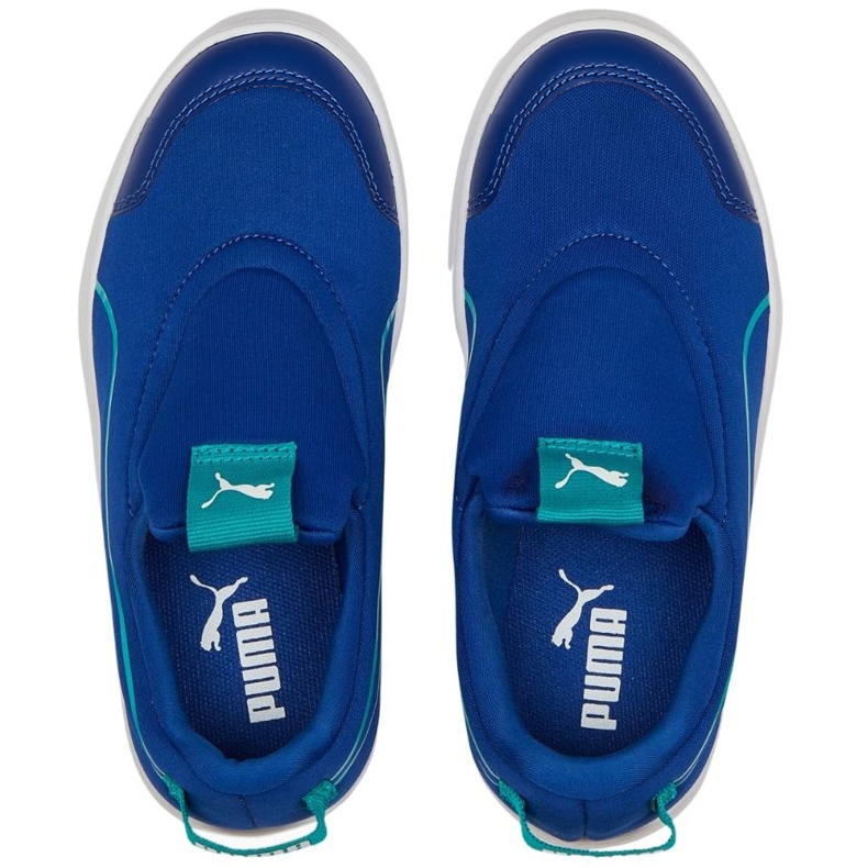 Zapatillas Puma Courtflex v2 Slip On Ps infantil azul 374858 11