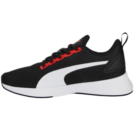 Zapatillas de niño Puma Flyer Runner Jr. blanco y negro 192928 33