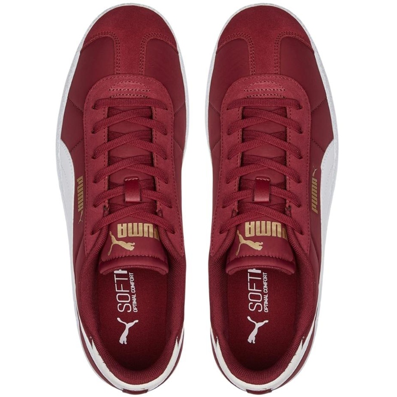 Zapatos Puma Club Nylon burdeos 384822 07 rojo