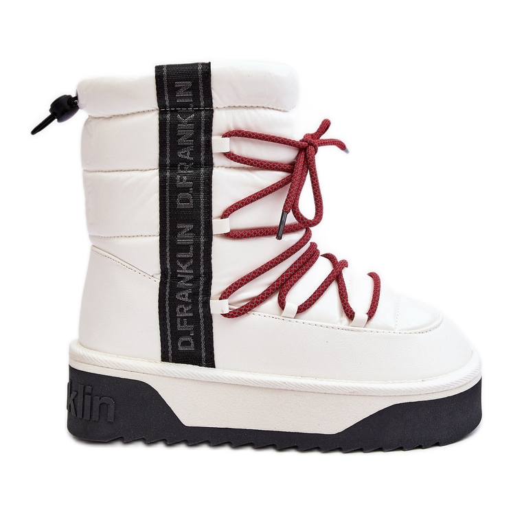 Botas de Nieve Mujer Suela Gruesa Vegana D.Franklin DFSH371007 Blanco Botas de Nieve Mujer Suela Gruesa Vegana D.Franklin DFSH371007 Blanco