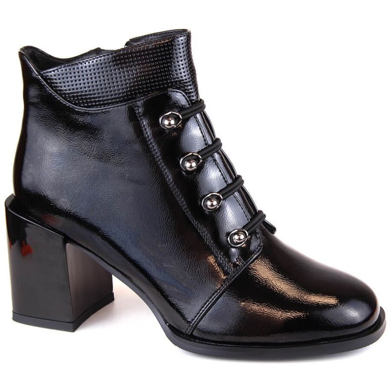 Filippo W PAW490 botines aislantes de charol negro