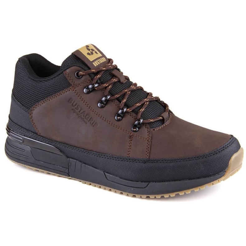 Botines Bustagrip M MRM5F de piel, marrón