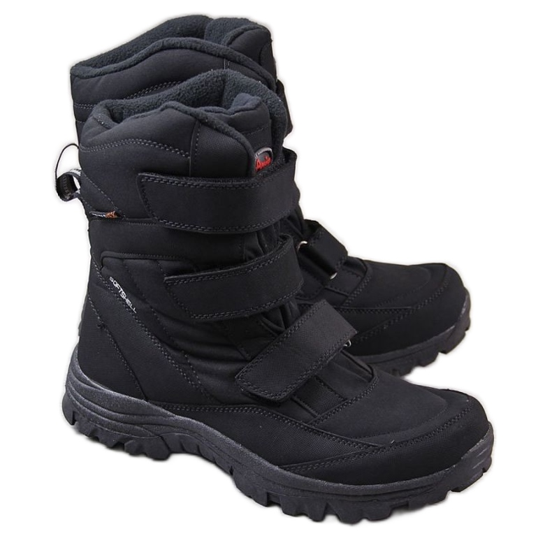 Botas de nieve trekking impermeables American Club M AM500 negro