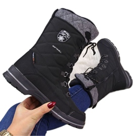 Botas de nieve impermeables American Club W AM516A negro Botas de nieve impermeables American Club W AM516A negro