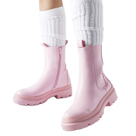 Botines Bethesda rosa ligeramente aislantes rosado
