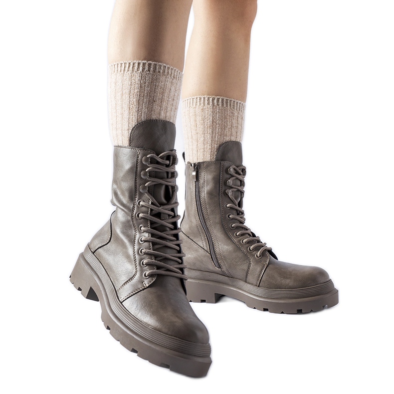 Botas grises con protector Zacharie Botas grises con protector Zacharie