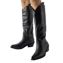 Botas camperas Chapin clásicas negras con aislamiento negro