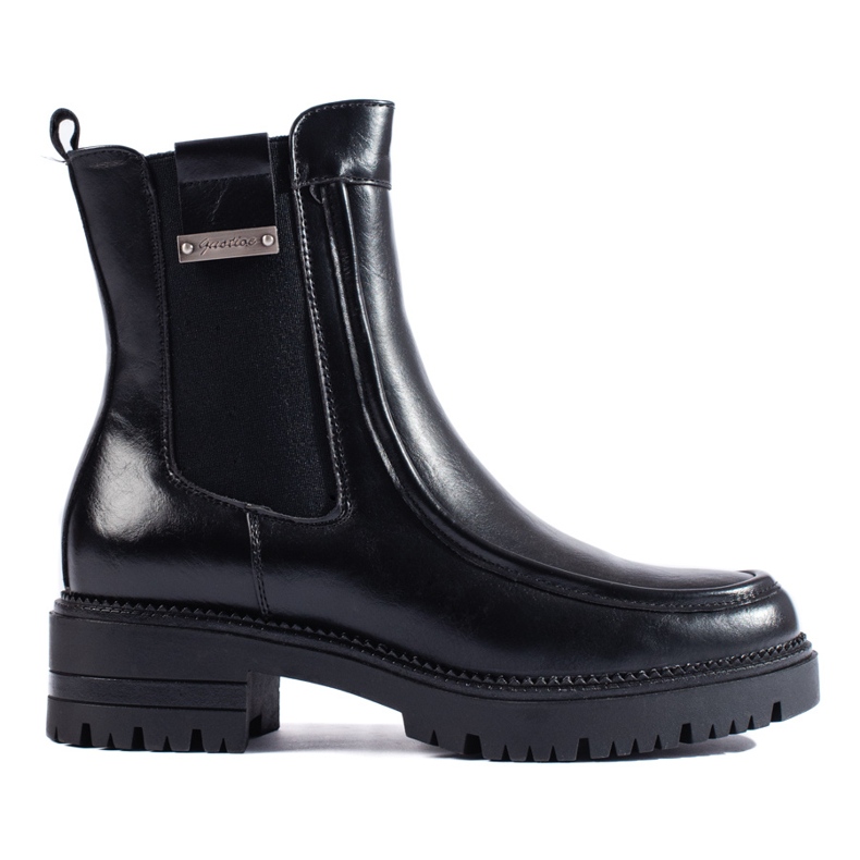 W. Potocki Botas Chelsea de mujer Potocki negras negro