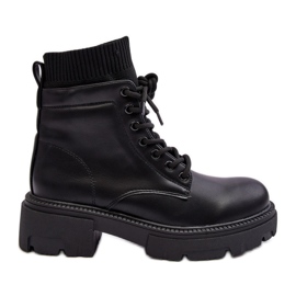 Botas De Mujer Con Calcetín Negro Rivella