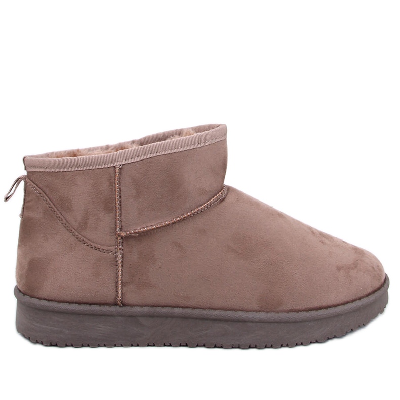 Botas de nieve cortas Emus Leav Khaki marrón