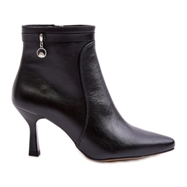 Botines Mujer Piel Maciejka 06301-01 Negro
