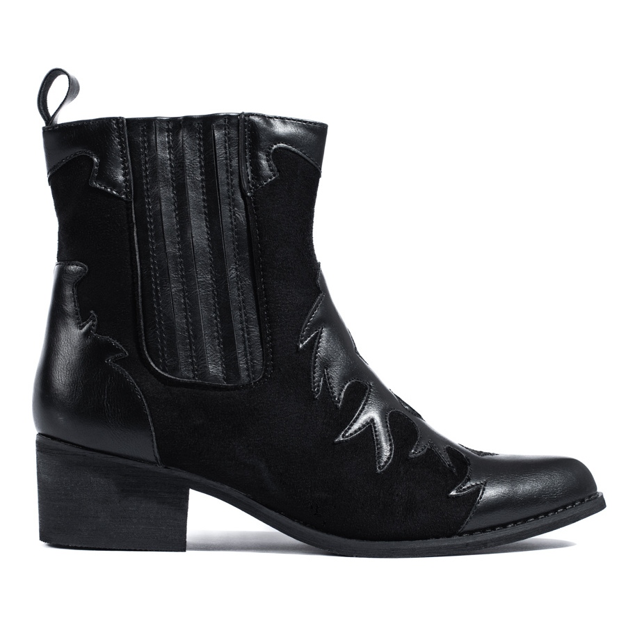 Botas deportivas de hombre Shelovet negro - KeeShoes