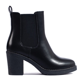 Botines Shelovet clásicos negros Botines Shelovet clásicos negros