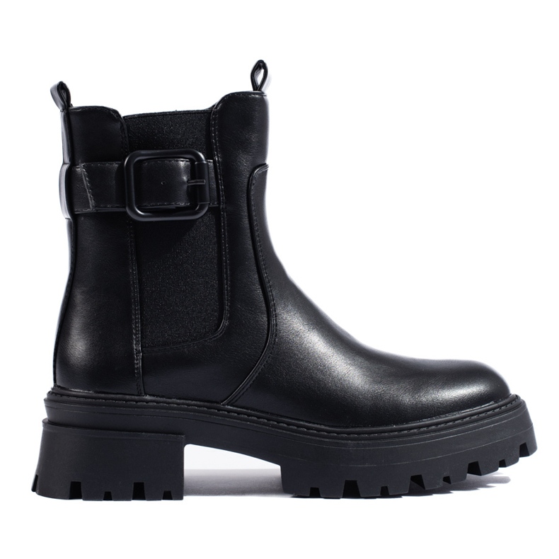 Botas Chelsea altas Shelovet negras negro