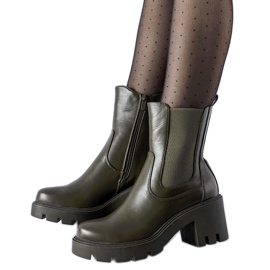 Botines Hattiesburg verde oscuro