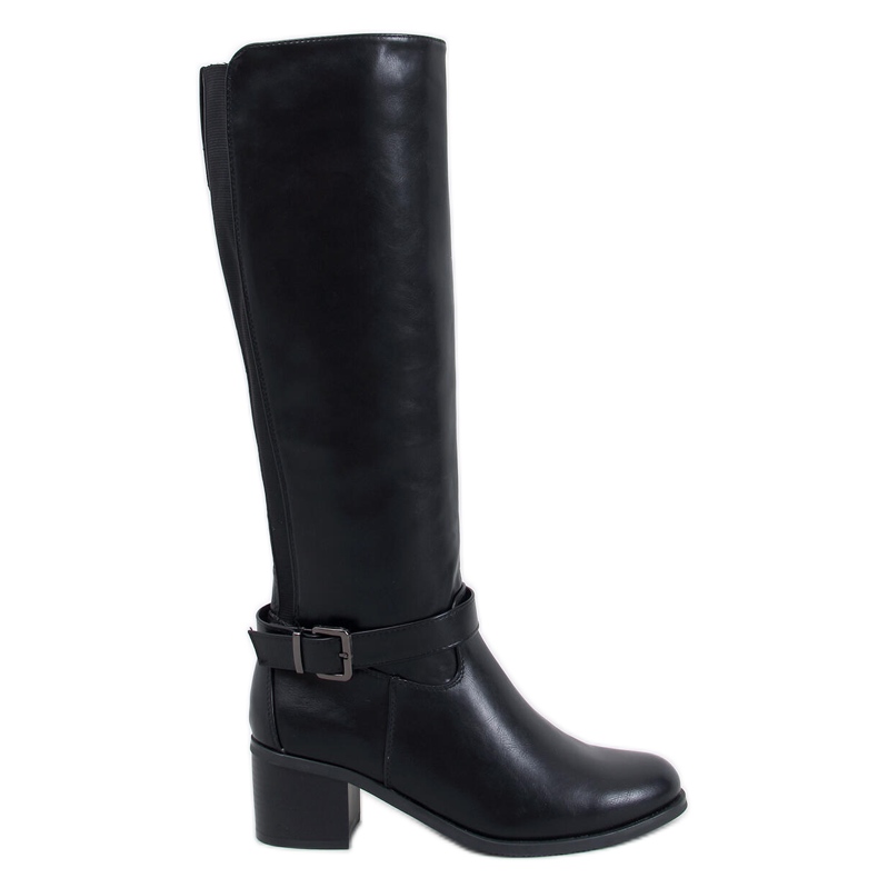 Talboi Botas tacón negro