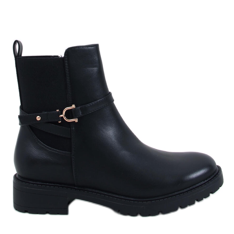 Botas Chelsea clásicas de mujer Royle Black negro