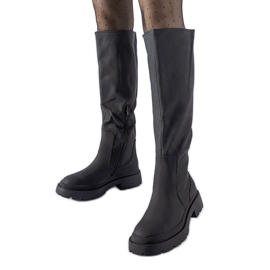 Botas Edwards clásicas en negro mate