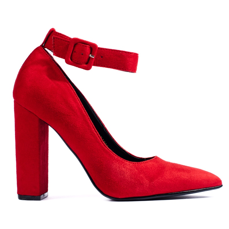 Zapatos de tacón Shelovet rojos